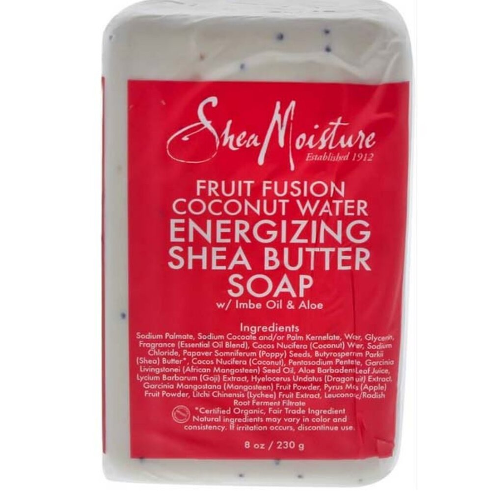 Shea Moisture Fruit Fusion Coconut Water Energizing Shea Butter Soap